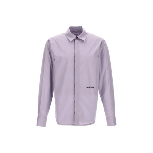 Helmut Lang Фиолетовые Мужские Рубашки