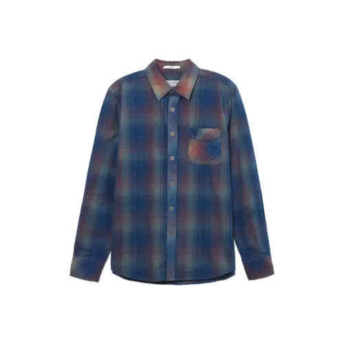 MCS Темно-синие мужские рубашки