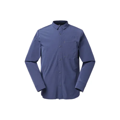 THE NORTH FACE Рубашка Мужская Синяя