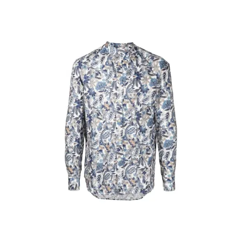 KITON Мужские Синие Рубашки