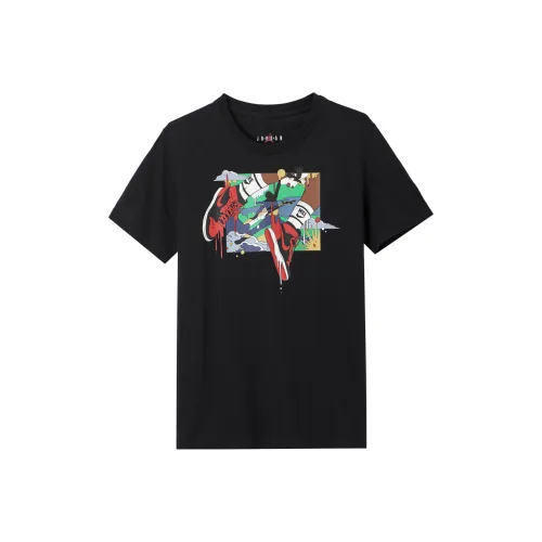 Джордан Черные Мужские T-Рубашки