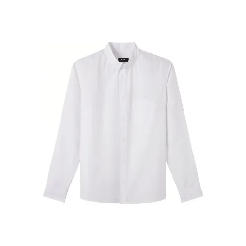 A.P.C Белая Унисекс Рубашка