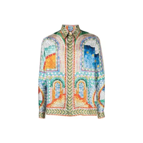 CASABLANCA Рубашка Мужская Многоцветная