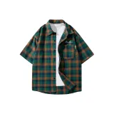 Зелёный Оранжевый Клетка