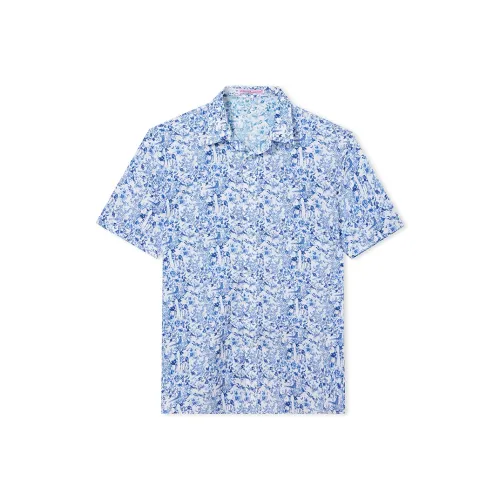 COTON DOUX Рубашка Мужская Многоцветная