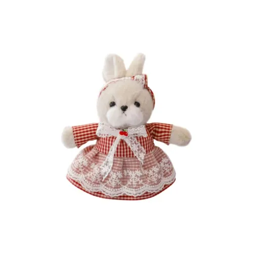 LEBOW Lilith Family Collection Милый Любовь Кролик Креативный Брелок Украшение Bag Charm Куклы Плюшевая кукла 20 см высокая