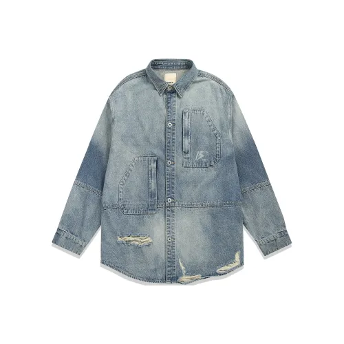 Guuka Синий Мужская Рубашка