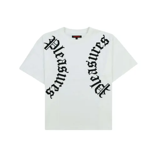 PLEASURES SS24 Летняя коллекция Рубашка Мужская Белая