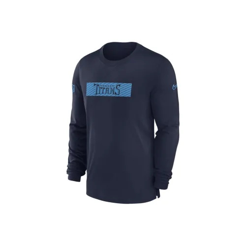 nike NFLDri Форма FW24 Sideline Игрок Team Issue Толстовка Мужская Морской Синий