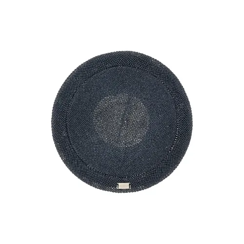 EMPORIO ARMANI Полиимид Рафия Металл Шапки и Кепки Унисекс Синий