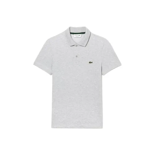 LACOSTE Collaboration Мужская Поло Серого Цвета