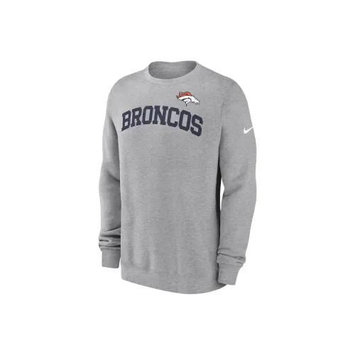 nike ClubNFL Denver Broncos Клуб Толстовка Мужской Серый Heather
