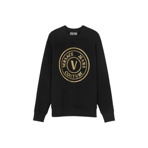 VERSACE JEANS COUTURE SS24 Толстовка Мужской Черный