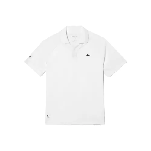 LACOSTE Daniel Medvedev Collaboration Поло Мужское Белое