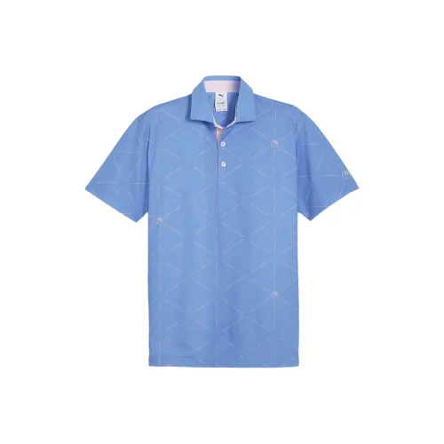 PUMA x ARNOLD PALMER GEO Синий Мужское Поло
