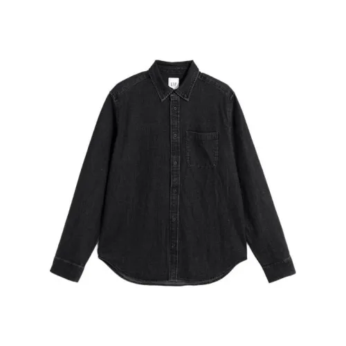 GAP совместная черная мужская рубашка