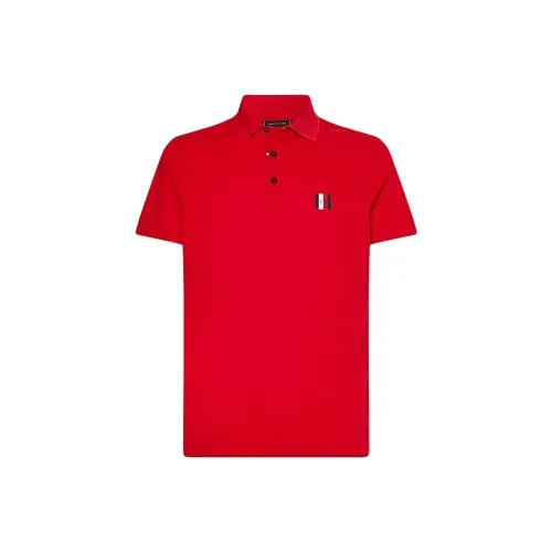 Tommy Hilfiger Мужская Красная Поло