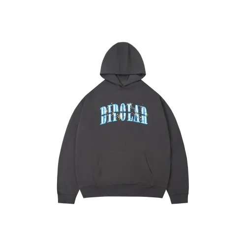 BIPOLAR Толстовка Весна AUTUMN Мужской Американский винтаж Hip Hop Уличный стиль Модный Свободный крой Пара Топ Унисекс Белый Серый