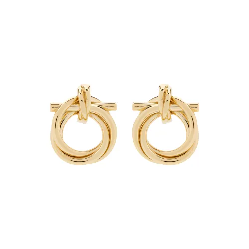 Ferragamo Брасс Серьги Золотой Женские