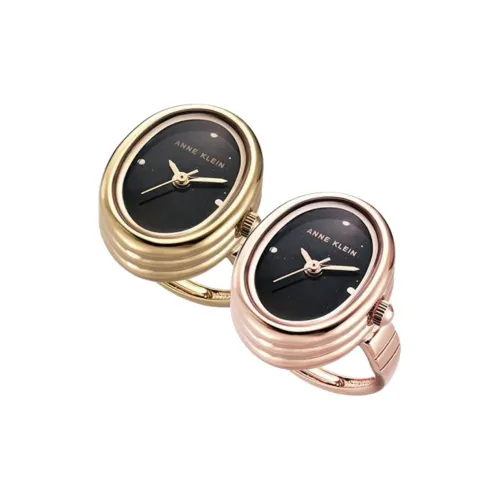 ANNE KLEIN Наручные часы Кварцевый механизм Сплав Ремешок 20,5 мм Черный циферблат Женские часы
