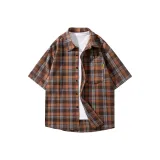 Кофейно-серая клетка