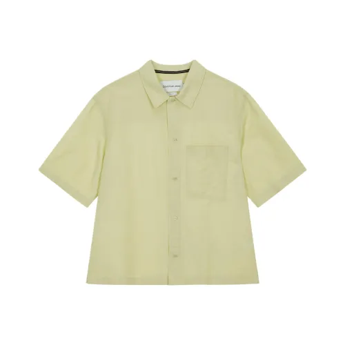 Calvin Klein Зеленые Мужские Рубашки