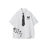 Белый (Дымчато-серый галстук)