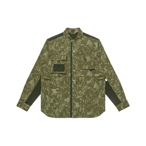CLOT Зеленые Мужские Рубашки