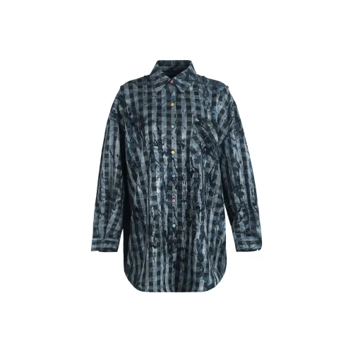 Valeria Obbaco Рубашка Унисекс Blue