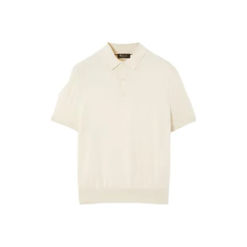 Loro Piana Песочный Мужской Поло