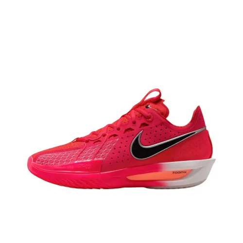 Nike Air Zoom G.T. Cut 3 Баскетбольные кроссовки Низкий топ Красный Унисекс