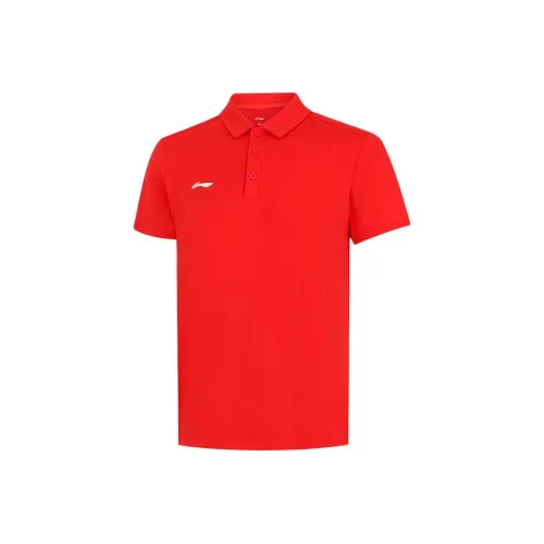 LINING Поло Мужское Flags Красный