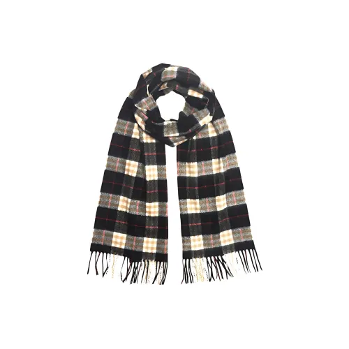 Burberry Кашемир Вязаные Шарфы Черный Унисекс