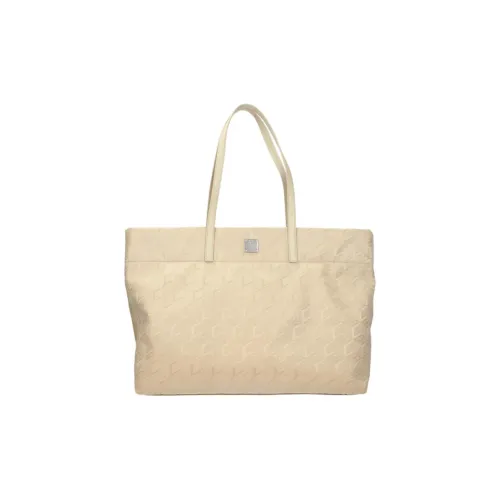 MCM Aren Visetos Тоут Сумка Сумка для покупок Сумка на плечо Средняя Женская Бежевая