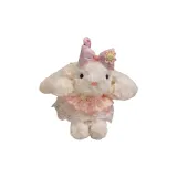 Розовое платье в клетку