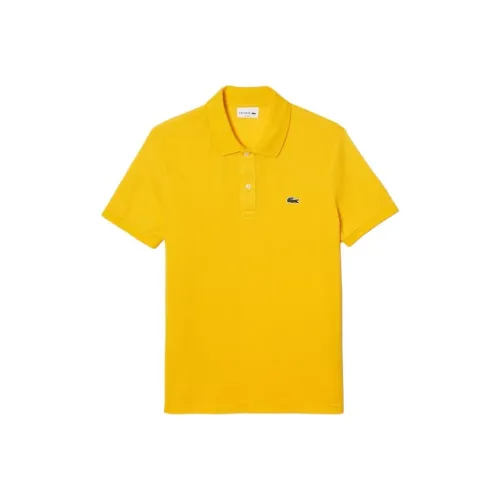 LACOSTE Поло Мужское Stigma Желтое