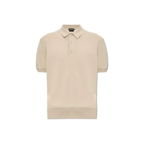 TOM FORD Поло Мужское Светлый Умбра