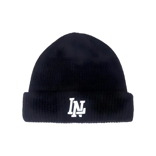 Шапка-бини с акриловым подкладом унисекс черного цвета