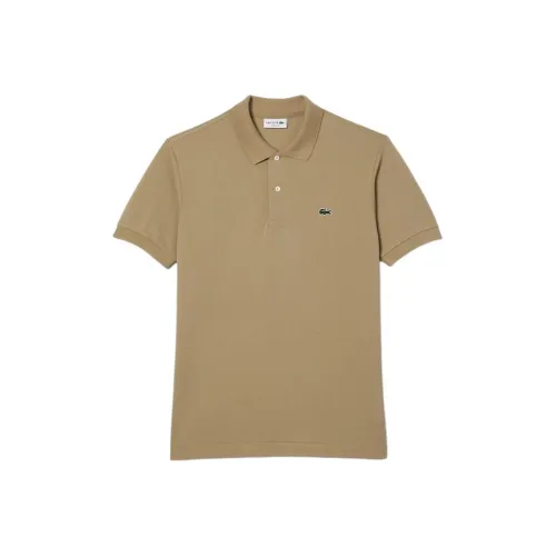 Мужская поло LACOSTE Collaboration Земляной Желтый