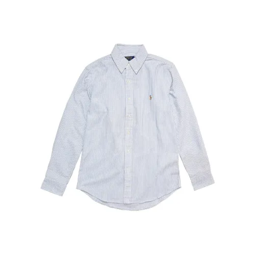 Polo Ralph Lauren FW23 Рубашка Мужская Синяя