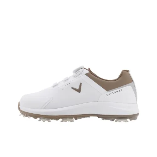 Callaway FAIRWAY TRACKER Низкий Топ Обувь для гольфа Женская Бежево-желтая