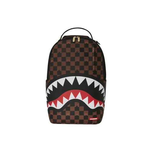 SPRAYGROUND Рюкзак из ПВХ (поливинилхлорида) стандартный мужской коричневый