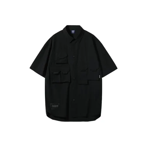 OUTDOOR PRODUCTS Мужские черные рубашки