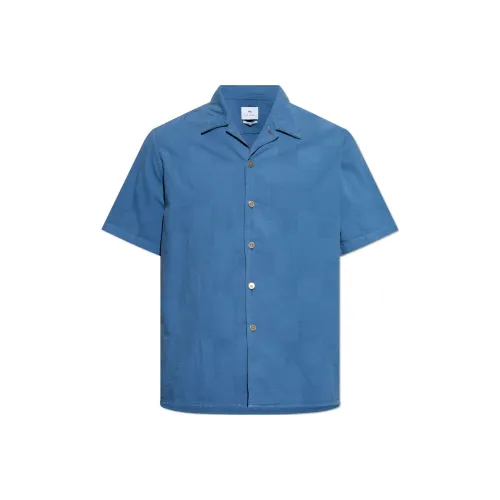 PS By Paul Smith Blue Men's Shirts  
PS By Paul Smith Синие Мужские Рубашки
