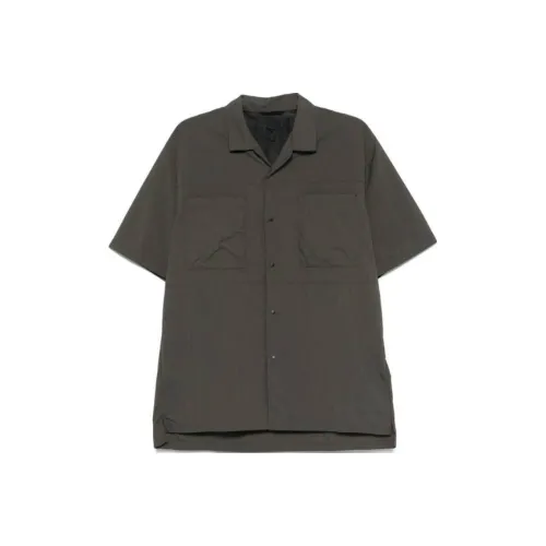 Mizuno Темно-серые Мужские Рубашки