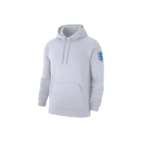 nike Футбол Пуловер Толстовка Мужской Белый