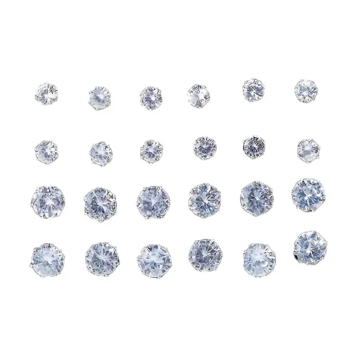 HAZYOU Серьги-гвоздики Женские