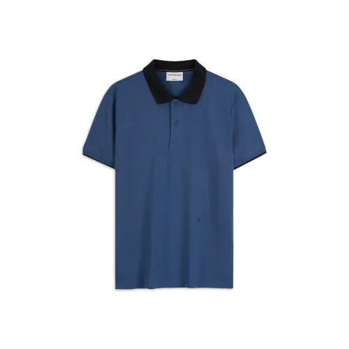 CALVIN KLEIN Поло Мужское Темно-синий
