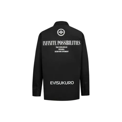 EVISU Мужские Черные Рубашки