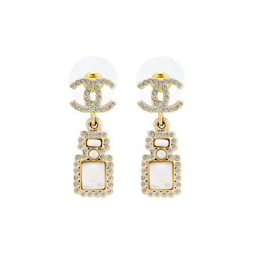 CHANEL Серьги Белые Женские